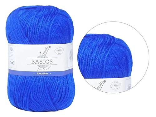 Knitting Yarn 8ply Super Soft Acrylic Crochet Craft Wool 100g Malli 80 Colours - Picture 53 of 81