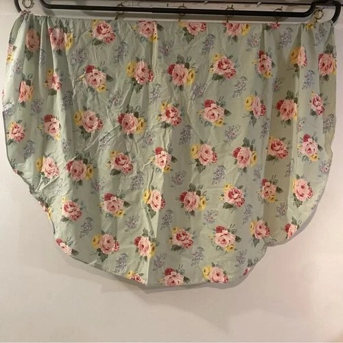 Lauren Ralph Floral Cabbage Rose 64" Runde Baumwolle Tischdecke Sommer Esszimmer