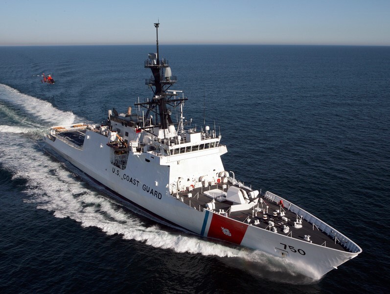 アイボリー スカジャン U.S. Coast Guard Four Bees: Sea Scout Ship Viking, SSS-601, ex-USCG Motor