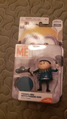 Minions Despicable Me Young Gru With Freeze Gun Poseable Action Figure New Ebay