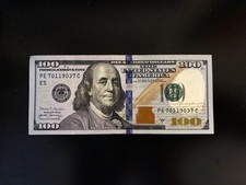 100 CASH - 1 One Hundred Dollar Bill - REAL U.S. TENDER -Circulated Condition