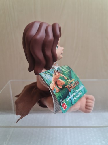 Baby Tarzan Doll Mattel Disney Movie Vinyl Head Plush Body 1999 VHTF - Picture 5 of 6