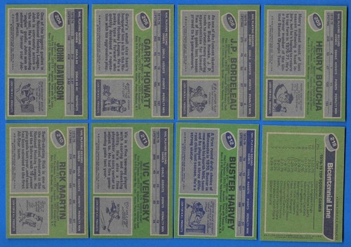 1976-77 TOPPS 76-77 NHL HOCKEY CARD 1-264 & GLOSSY INSERT 1-22 SEE LIST - Picture 343 of 461