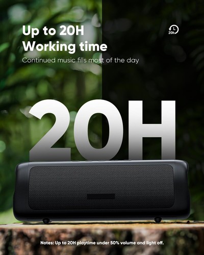 Bluetooth Speaker,Portable Wireless,IPX5 Waterproof,for Home/Party/Outdoor/Beach - Picture 3 of 14