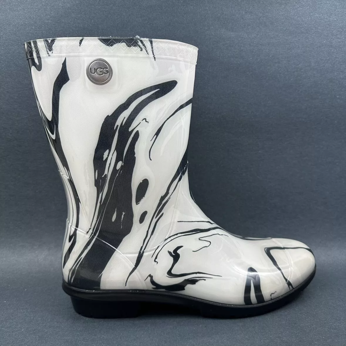 White short cheap rain boots