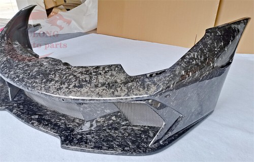 Carbon forged grain front bumper bracket for Lamborghini huracan LP580 LP610 - Picture 10 of 11