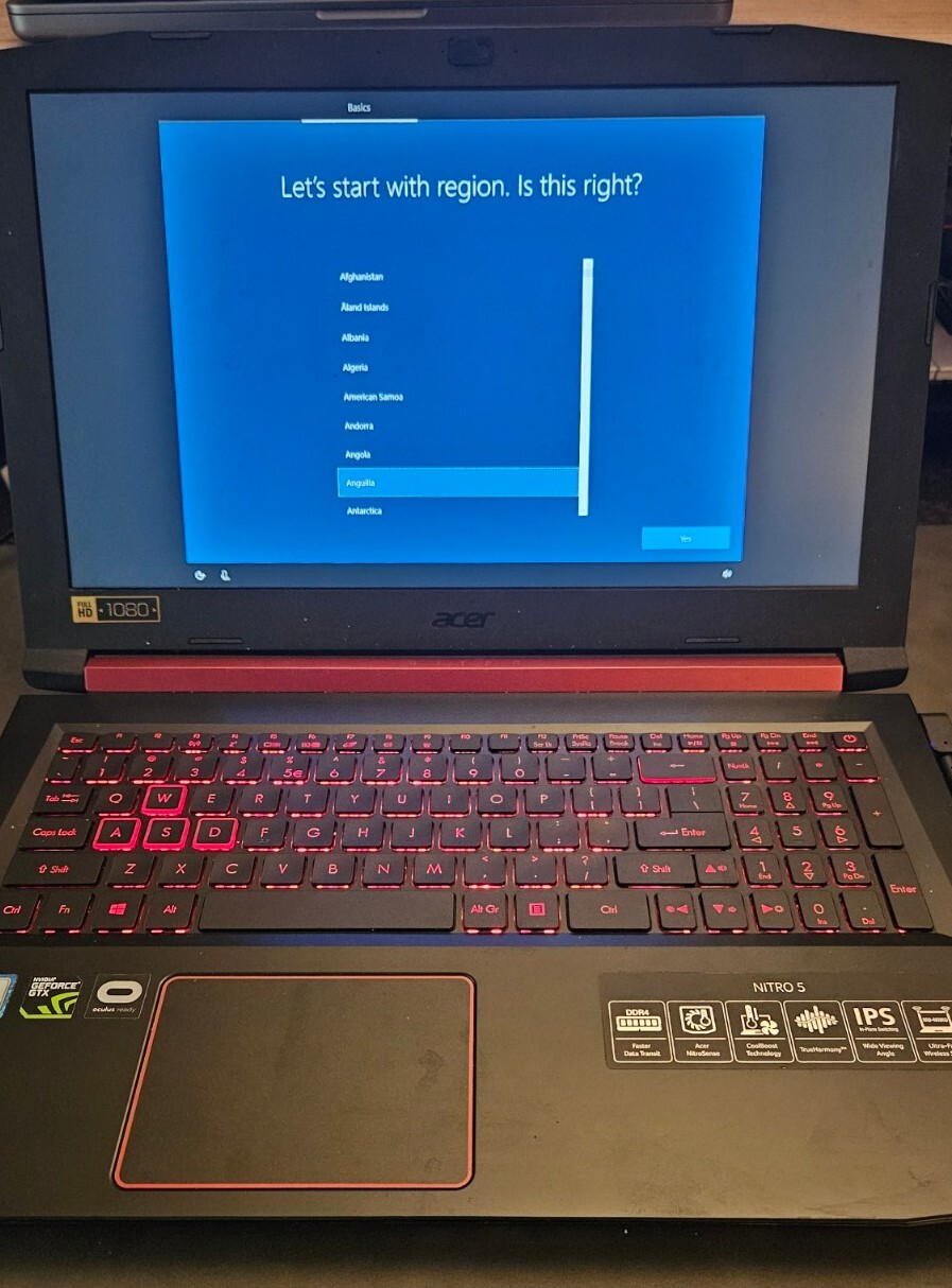 Acer NITRO 5 AN515-53-52FA 15.6 inch 1TB, Intel Core i5 8th Gen., 2.30 GHz, 8GB - Picture 2 of 6