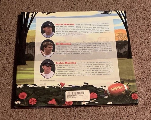 SIGNED Family Huddle Peyton Manning Autographed Book VERY RARE - Picture 9 of 11