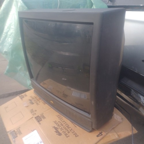 JVC 36 inch CRT TV retro gaming AV / Component Inputs AV36230 eBay