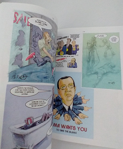 Fringe A Cartoon History of the George Dubya Bush Years Elena Steier. Hilarious! - Picture 11 of 16