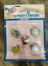 Vintage My Little Pony G1 Party Favors Merchandise Birthday MOC New Unused WOW