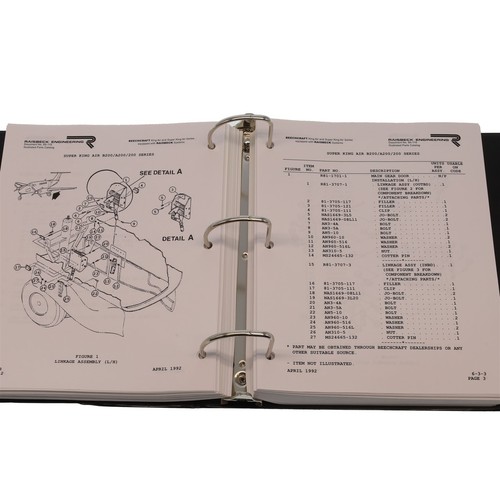Raisbeck King Air Illustrated Parts Catalog P/N 85-119 -Lockers, Props, Fairings - Bild 8 von 10