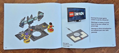 LEGO Dimensions Starter OR Story Pack INSTRUCTION MANUALS BOOKLETS ONLY *CHOOSE* - Picture 12 of 17