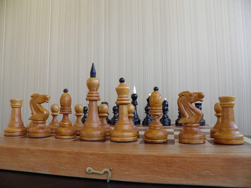 Tournament, Soviet chess with weights. Soviet chess set - Grandmaster. - Picture 4 of 10