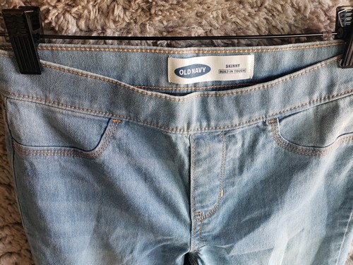 Old Navy Girl's Skinny Jeans Size Large - Picture 2 of 6