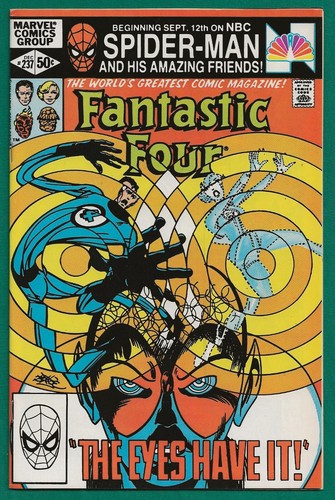 FANTASTIC FOUR #237, 1981 Bronze Age Marvel. 1st app. SPINERETTE. - Picture 1 of 10