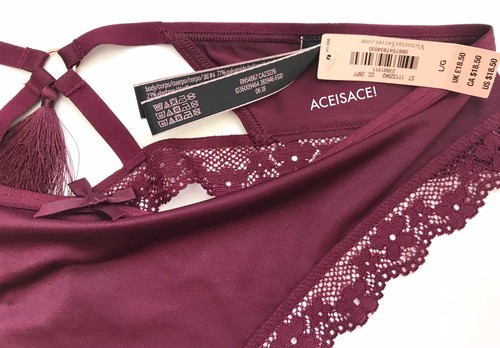 SOLD OUT! NWT*VICTORIA'S SECRET VERY SEXY TASSEL THONG PANTY---KIR (EGD)---L/G - Picture 3 of 5