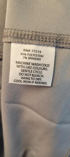 MSX Michael Strahan XL grau Poloshirt schnelltrocknend bügelfrei 4-Wege Stretch Herren - Bild 5 von 13