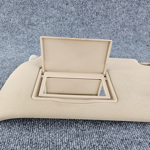2005-2012 Nissan Xterra Frontier Pathfinder Driver Sun visor Brown Cloth - Picture 4 of 9