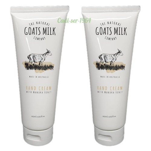 The Natural Goats Milk Company Hand Cream With Manuka Honey 2x125ml - Picture 12 of 24