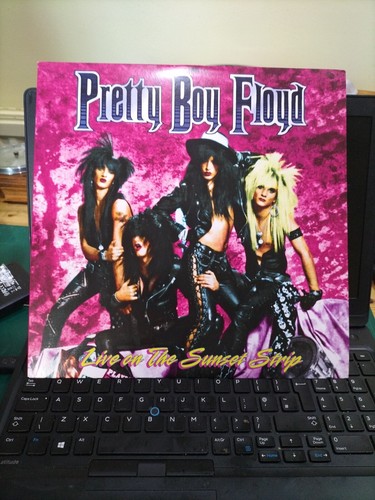 Pretty Boy Floyd "Live On The Sunset Strip"Pink/Black Vinyl LP Recorded 2001