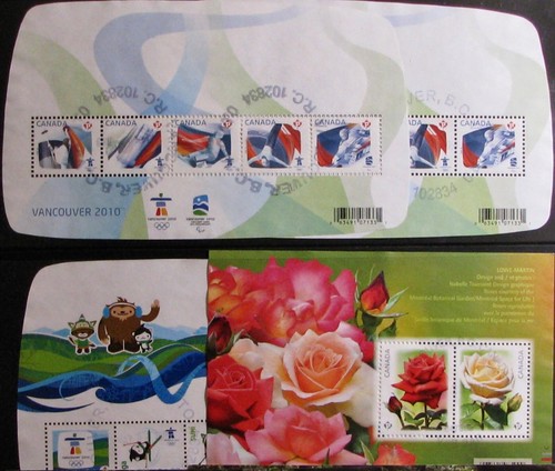 CANADA: Great Collection of 66 USED Souvenir Sheets...all diff., no duplicates - Picture 24 of 24