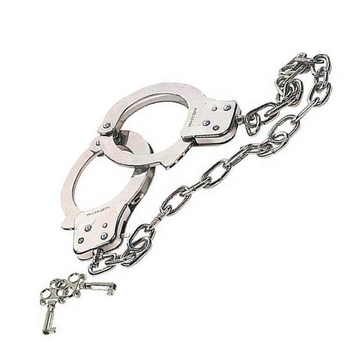 NEW Metal Handcuffs With Extra Long 
