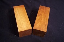 2 Piece Dry Black Cherry Spindle Blanks 2 1/2 x 2 1/2 x 6 " Lathe Turning Lumber