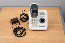 VTech CS6124 DECT 6.0 Cordless Phone Answering System White
