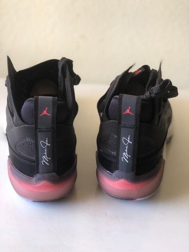 New Jordan 37 XXXVII Black Hot Punch DD6958-091 Men’s Size 11.5 Basketball Shoes - Picture 4 of 4