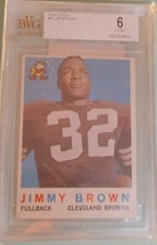 1959 Topps - Jim Brown #10 2nd year HOF BVG 6