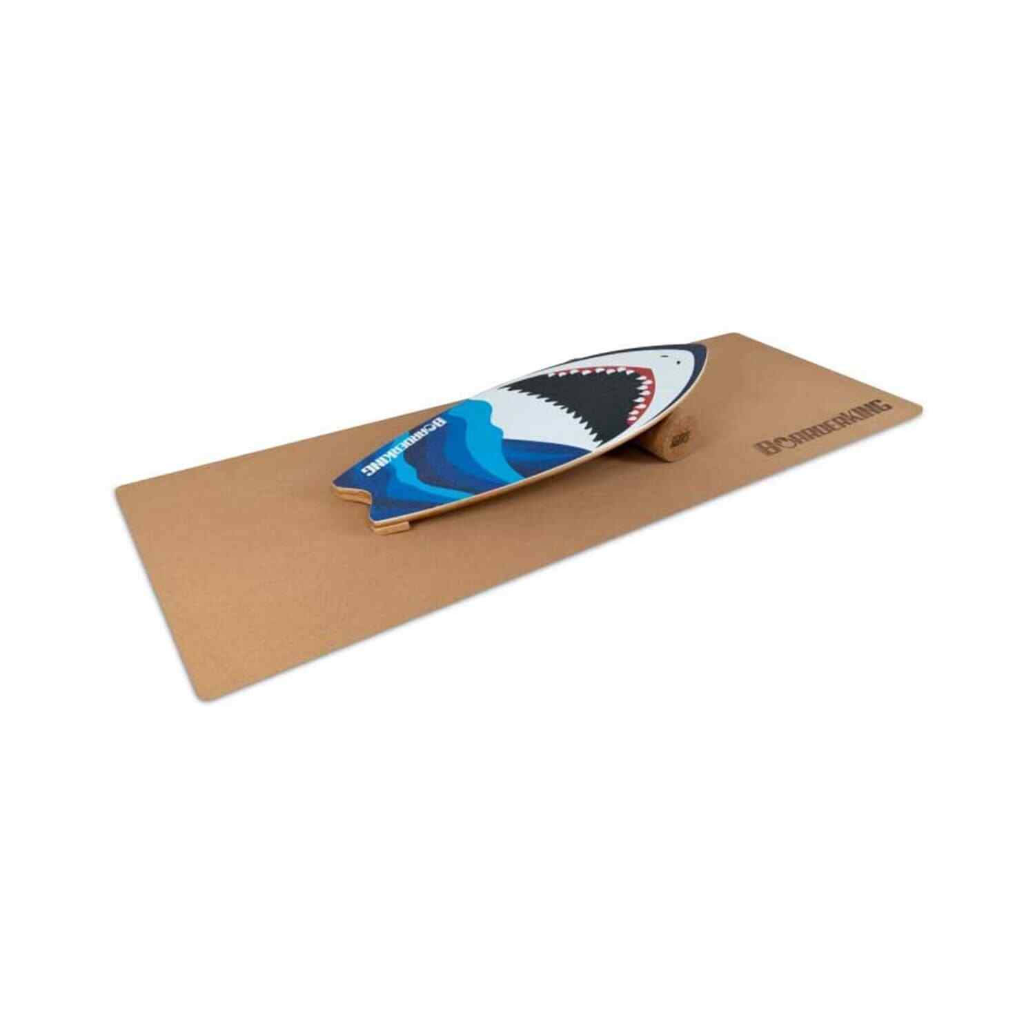 Balance Board Wooden Wobble Surf Roller Trickboard Yoga Core Strength Training.