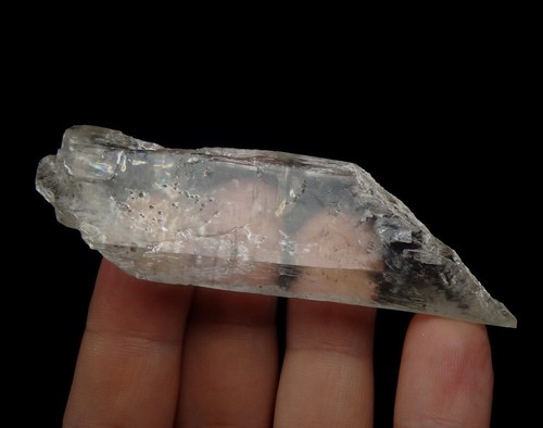 GYPSUM var SELENITE crystal LW FLUORESCENT HOURGLASS !!! Poland - Dobrzyń /pl444 - Picture 9 of 18