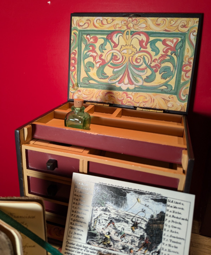 American Girl Josefina Writing Desk With Stand And School Supplies RARE ITEM - Photo 2/19