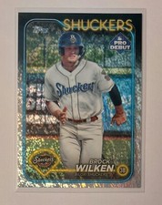 Brock Wilken Shuckers 2024 Topps Pro Debut Baseball Sparkle Foil /175