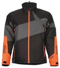 Arctiva Pivot 6 Mens Snow Jacket Black/Gray/Orange