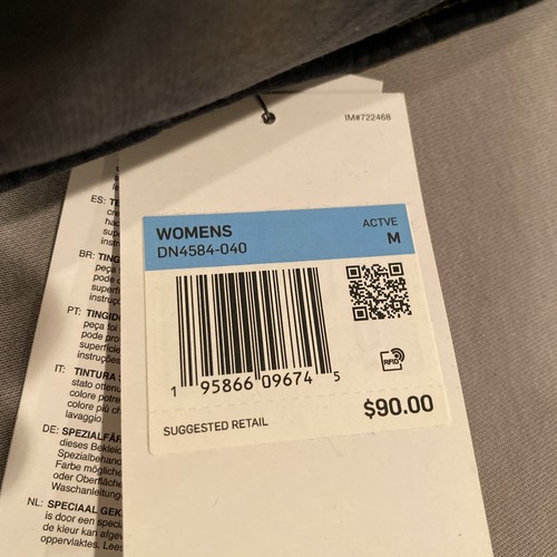 Nike Jordan Tie Dye Sweatpants Olive Grey/Black DN4584-040 Women's Size M - Picture 5 of 5