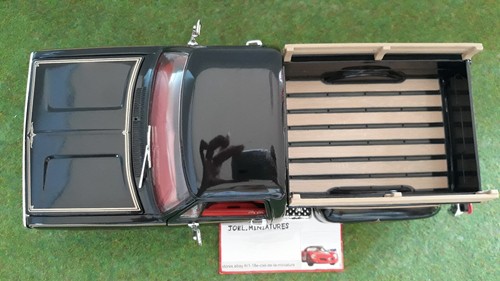DODGE WARLOCK 1978 ADVENTURER 150 PICK UP TRUCK noir o 1/18 AMERICAN MUSCLE ERTL - Imagen 4 de 8