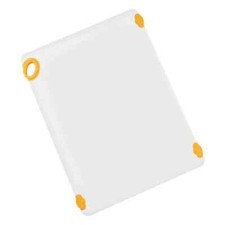 Winco CBN-1824YL, 18x24x0.5-Inch Cutting Board with Yellow Hook, NSF