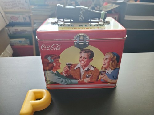 Coca-Cola - Lunchbox Metal Tin - The Pause That Refreshes - The Tin Box Co.! - Picture 12 of 12