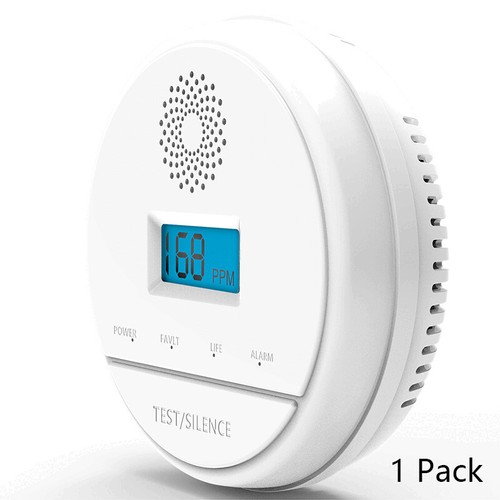 10 Year Life LED Carbon Monoxide Detector / CO Alarm with Batteries Pack of 1-10 - Picture 18 of 27