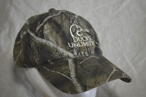 Ducks Unlimited Hat Cap Trucker Camo Hunting Adjustable - Picture 5 of 10