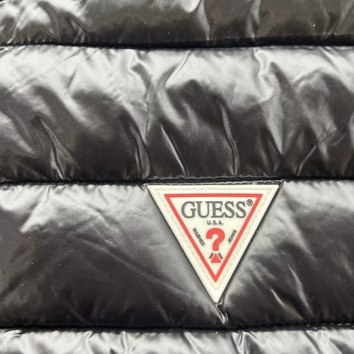 Men’s GUESS Puffer Vest Black $125 - Picture 6 of 12