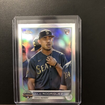 Julio Rodriguez RC 2022 Topps Chrome Update Refractor ASGC-26