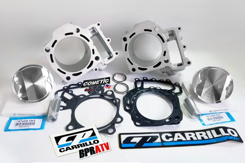 Kawasaki Brute Force 750 KVF750 Cylinder CP Pistons Cometic Top End Rebuild Kit - Picture 5 of 24