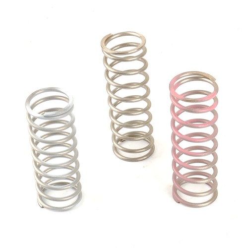 Blow Off Spring Kit Fits BV50 & Alpha Q 9 11 12 Psi White Un-Painted Pink 3 pcs - Foto 1 di 4