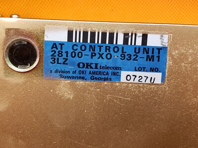 PLUG & PLAY 90-91 HONDA ACCORD TCU TRANSMISSION CONTROL AT 28100