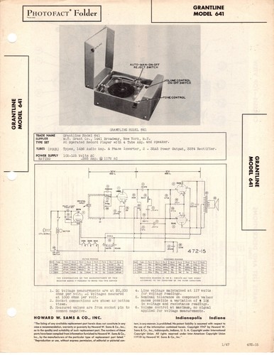Sams Photofacts Instrukcje techniczne (wybierasz model) Zobacz opis poniżej B-5 - Zdjęcie 73 z 204