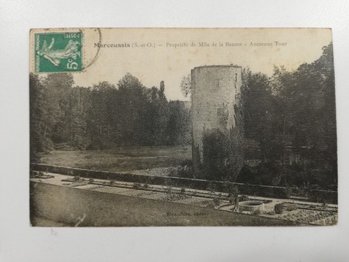 CPA - 91 - MARCOUSSIS - Propriété de Mlle de la Baume - Ancienne Tour - Imagen 1 de 2