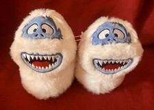 Rudolph Red Nosed Reindeer Abominable Snowman Slippers Size 7-8 Toddler New Tags